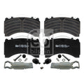 Set placute frana SAMPA 096.621