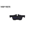 Set placute frana SKF VKBP 90078