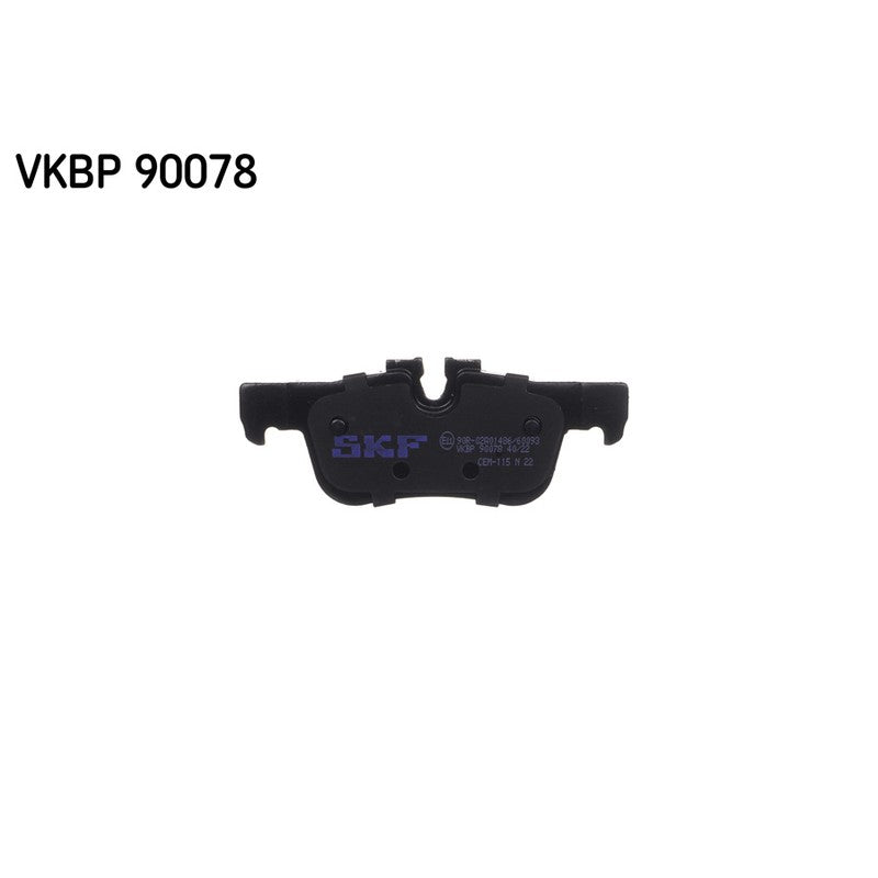 Set placute frana SKF VKBP 90078
