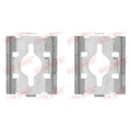 Kit accesorii placute frana QUICK BRAKE 109-1600