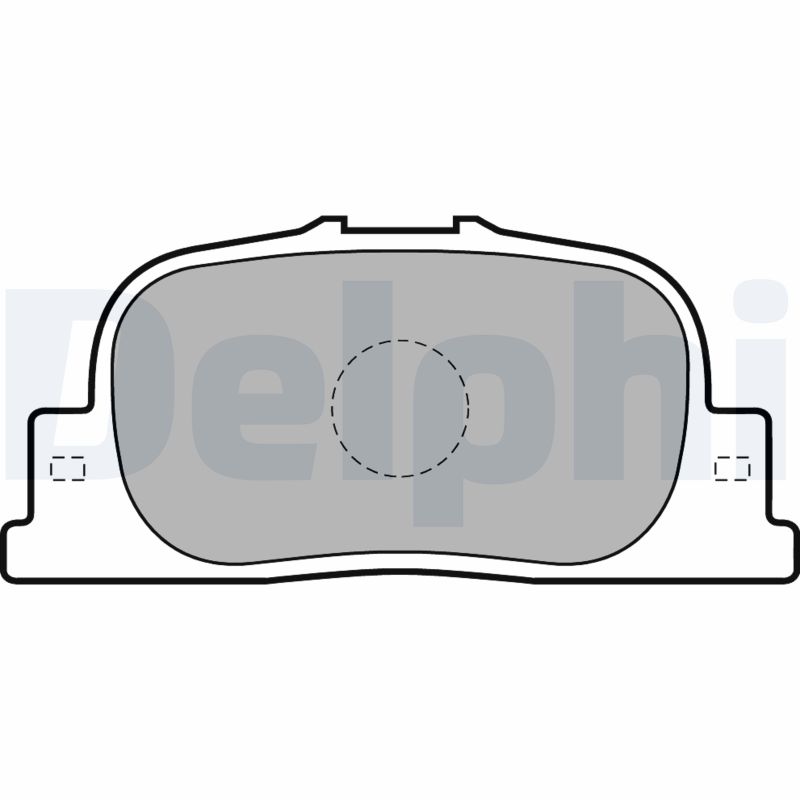 Set placute frana DELPHI LP1740