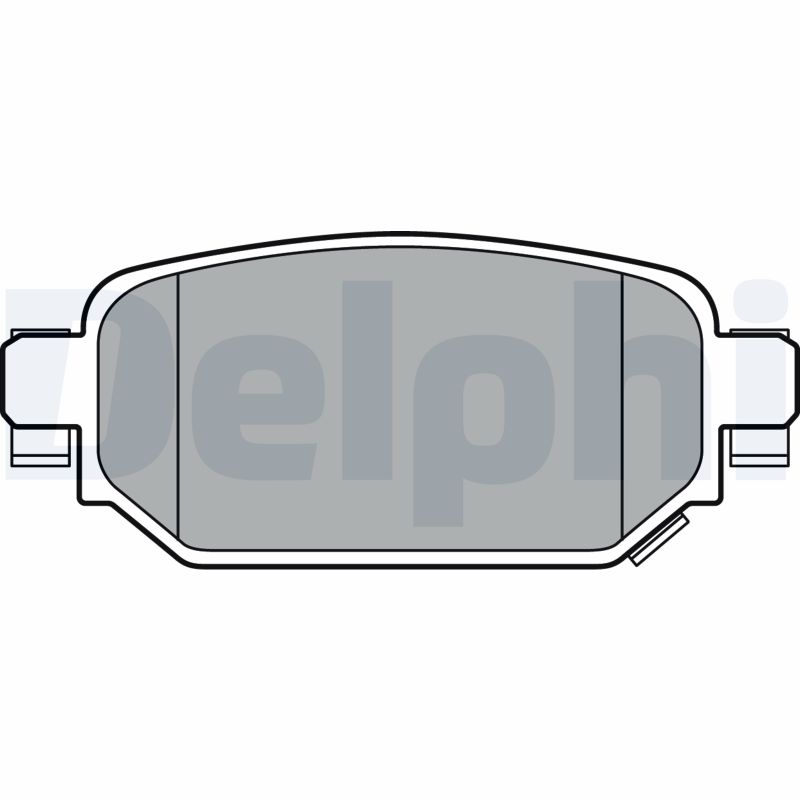 Set placute frana DELPHI LP3393