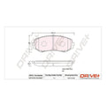 Set placute frana Dr!ve+ DP1010.10.0067