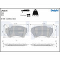 Set placute frana DELPHI LP3679