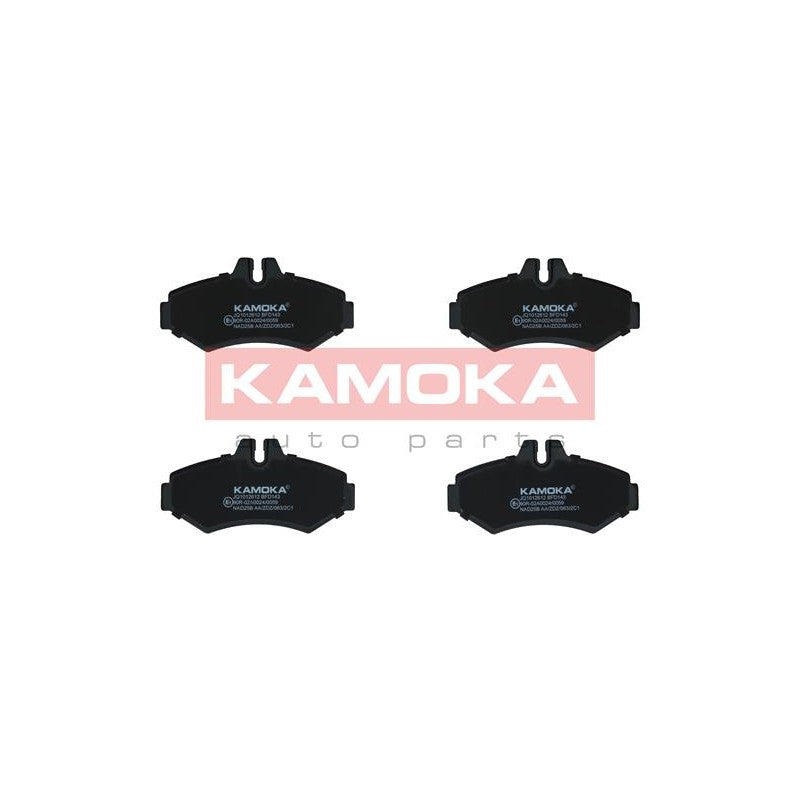 Set placute frana KAMOKA JQ1012612