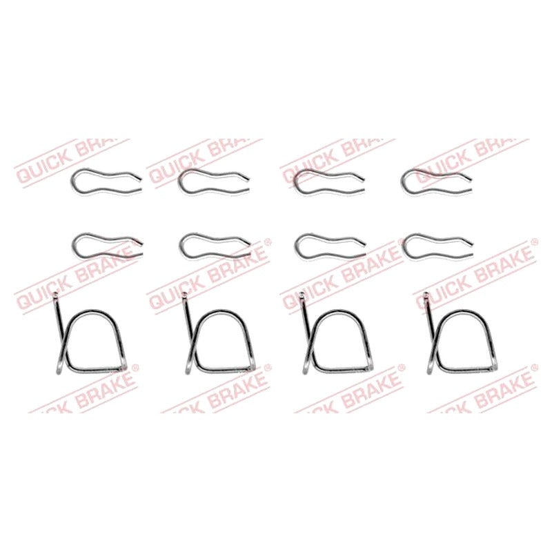Kit accesorii placute frana QUICK BRAKE 109-0939