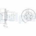 Disc frana DELPHI BG3826
