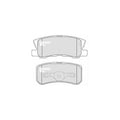 Set placute frana MOTAQUIP LVXL1217