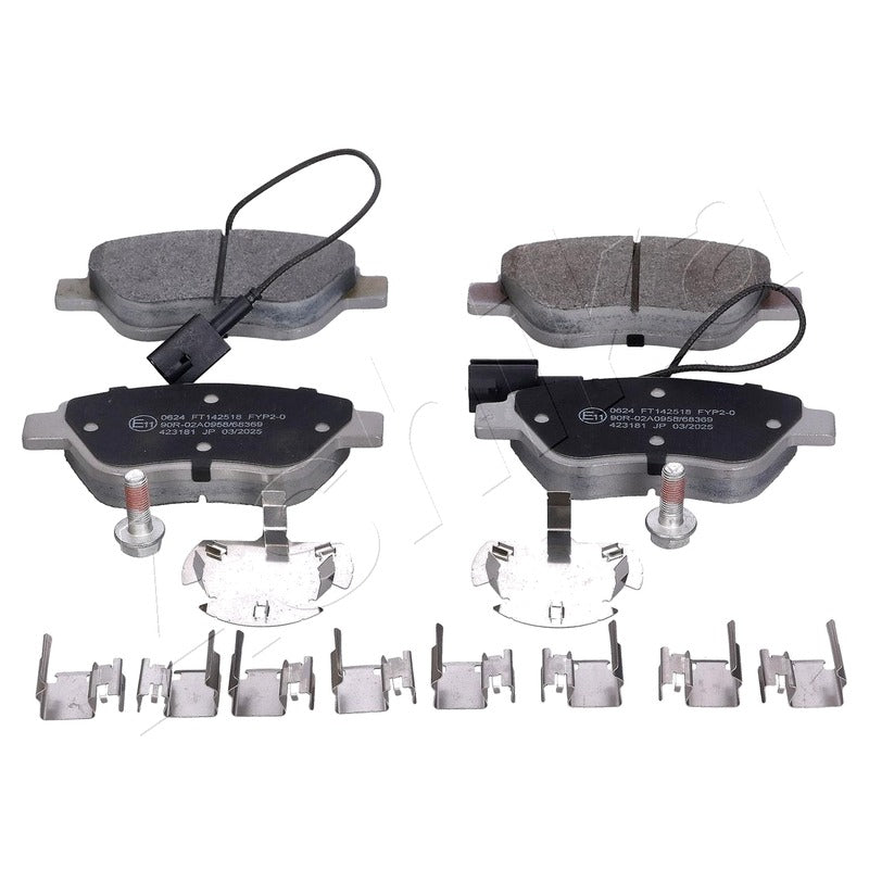 Set placute frana Ashika 50-00-0624