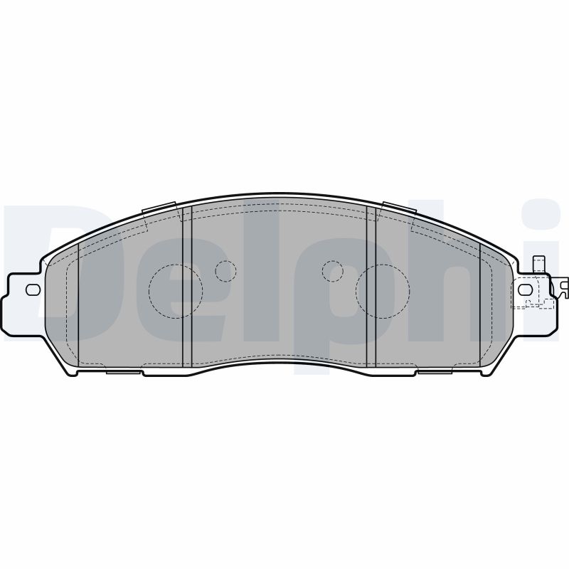 Set placute frana DELPHI LP3291