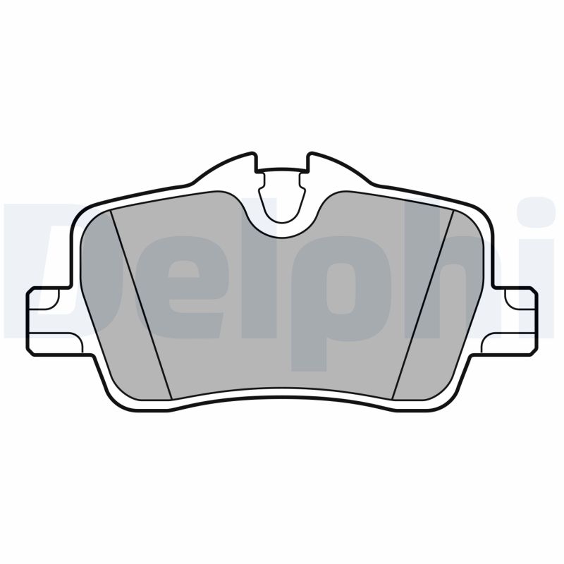 Set placute frana DELPHI LP3606