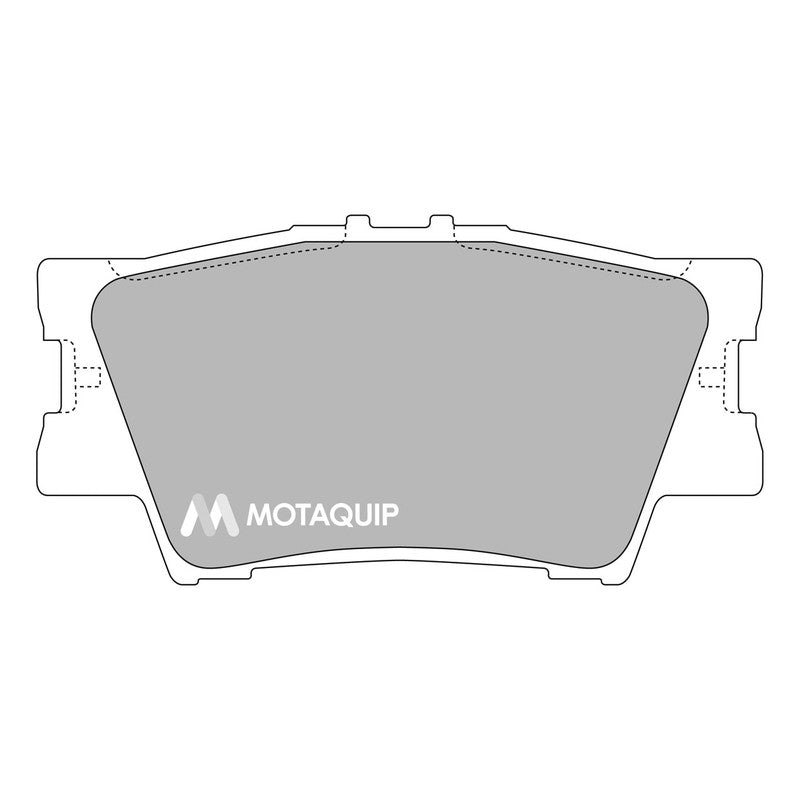Set placute frana MOTAQUIP LVXL1307