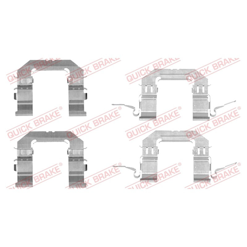 Kit accesorii placute frana QUICK BRAKE 109-1722