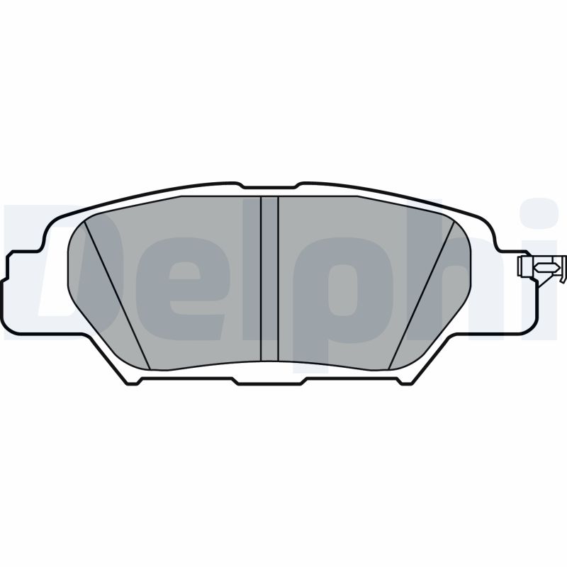 Set placute frana DELPHI LP3394