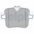 Set placute frana DELPHI LP3617