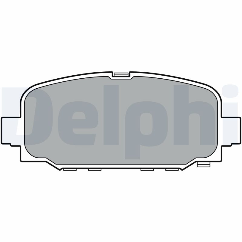 Set placute frana DELPHI LP3398