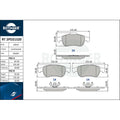 Set placute frana ROTINGER RT 2PD21520