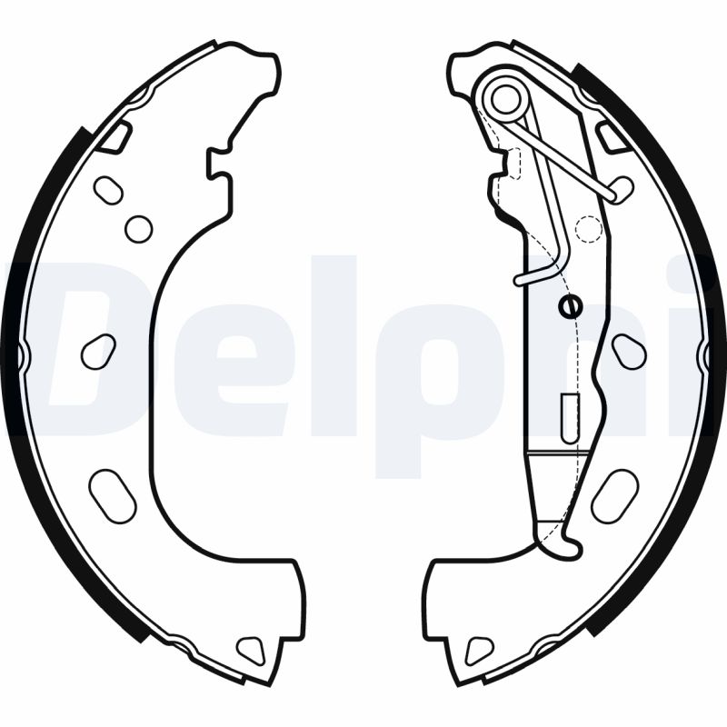 Set saboti frana de mana DELPHI LS2167