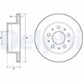 Disc frana DELPHI BG4796C