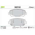 Set placute frana VALEO 302743