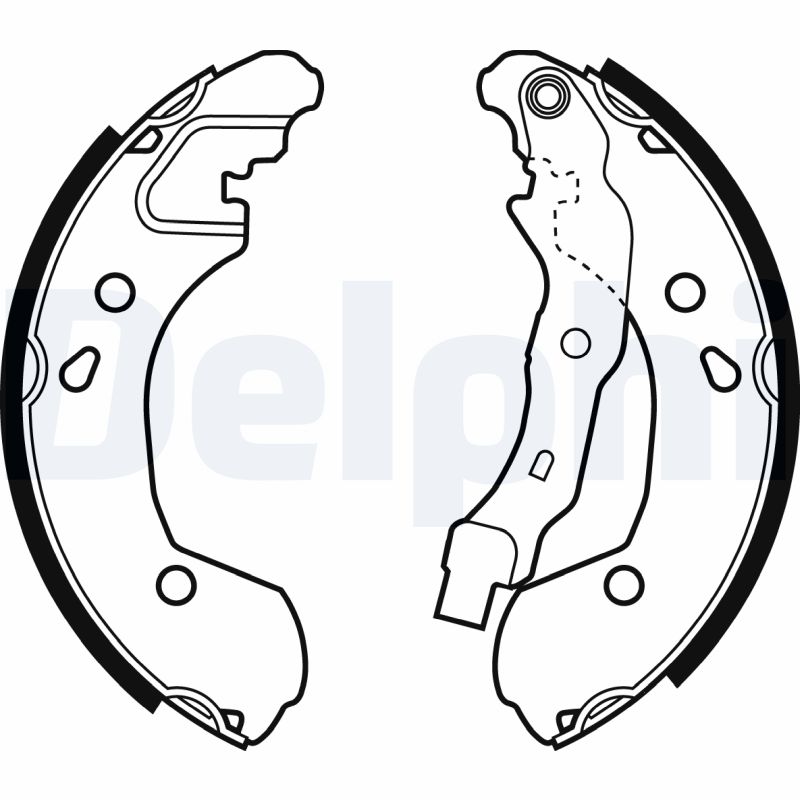 Set saboti frana DELPHI LS1965