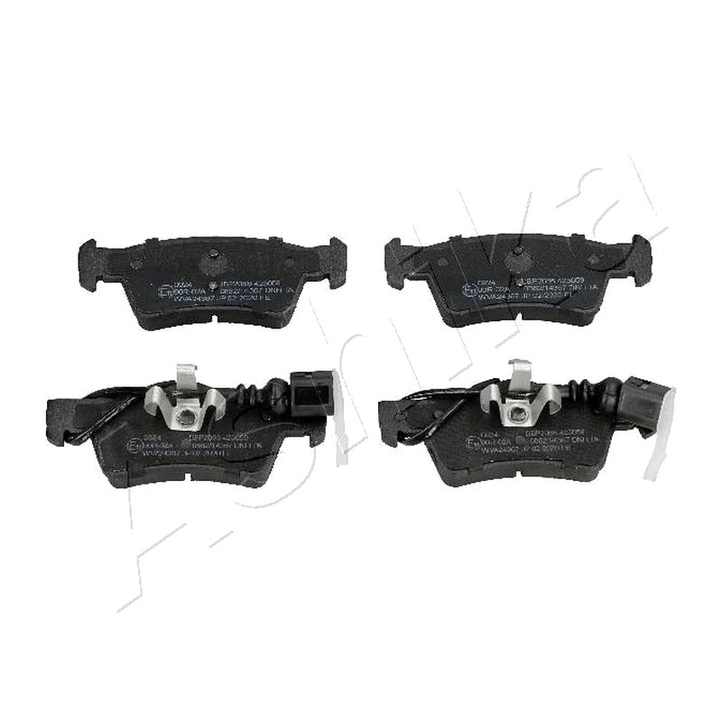 Set placute frana Ashika 51-00-0924