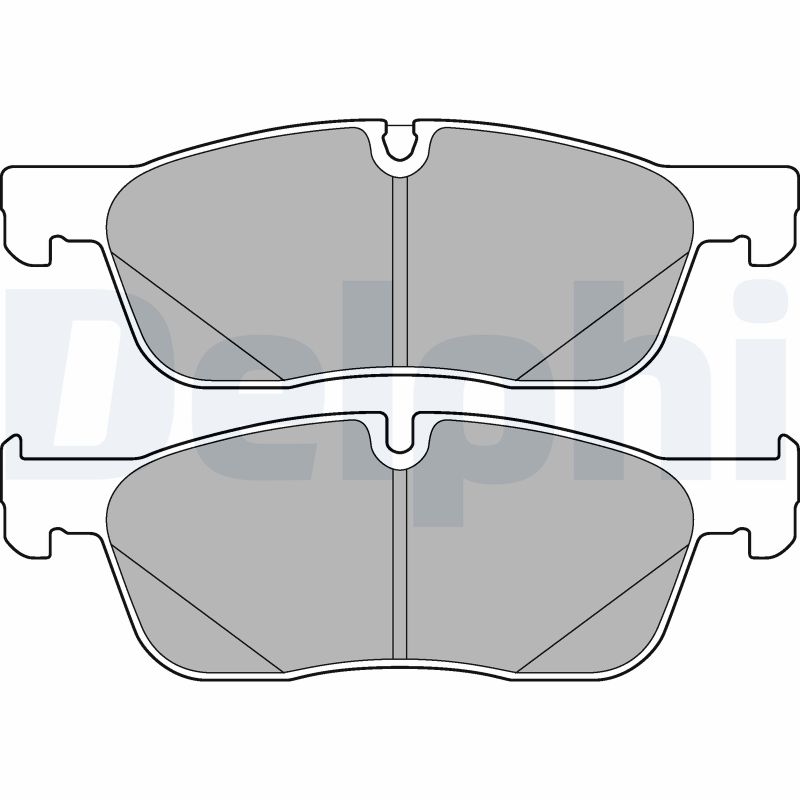 Set placute frana DELPHI LP3188