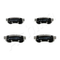 Set placute frana Ashika 51-0W-W07