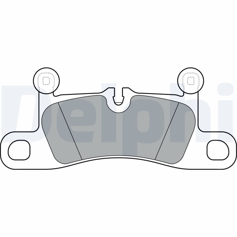 Set placute frana DELPHI LP3298