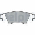 Set placute frana DELPHI LP3379