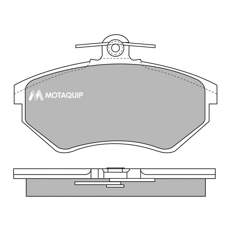 Set placute frana MOTAQUIP LVXL690