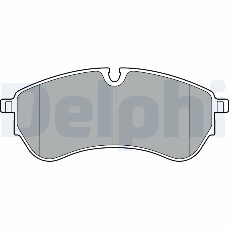 Set placute frana DELPHI LP3410