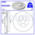 Disc frana TRW DF3964S