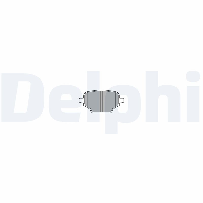 Set placute frana DELPHI LP3580