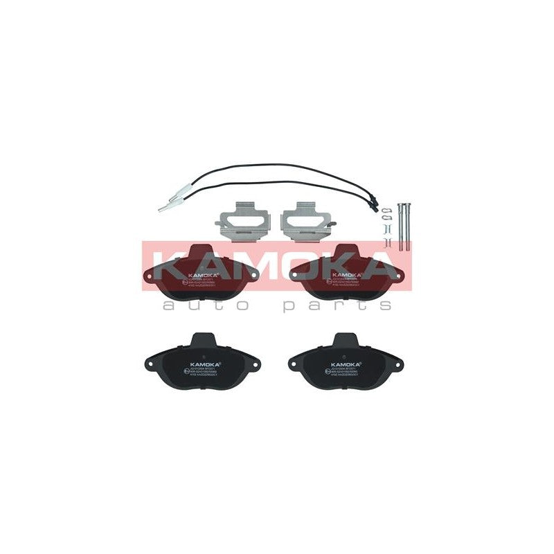 Set placute frana KAMOKA JQ1012004