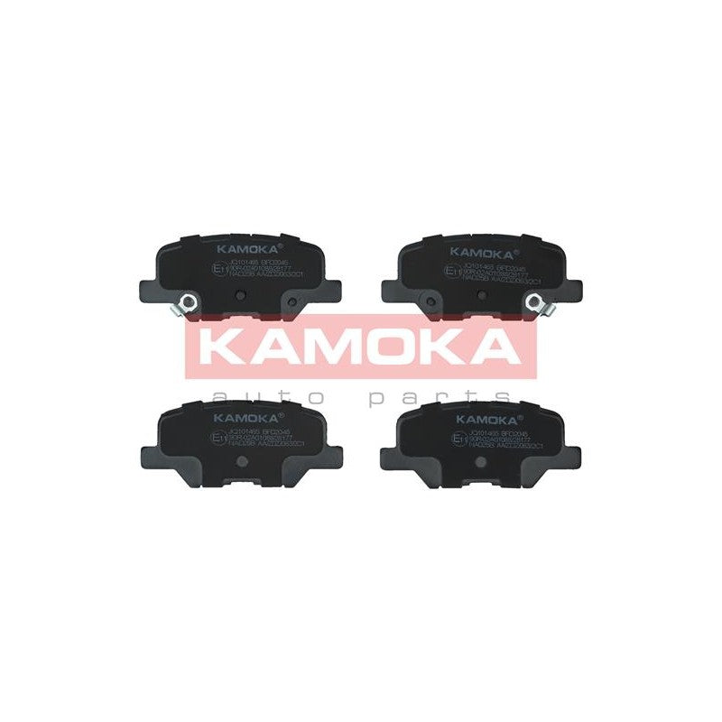 Set placute frana KAMOKA JQ101465