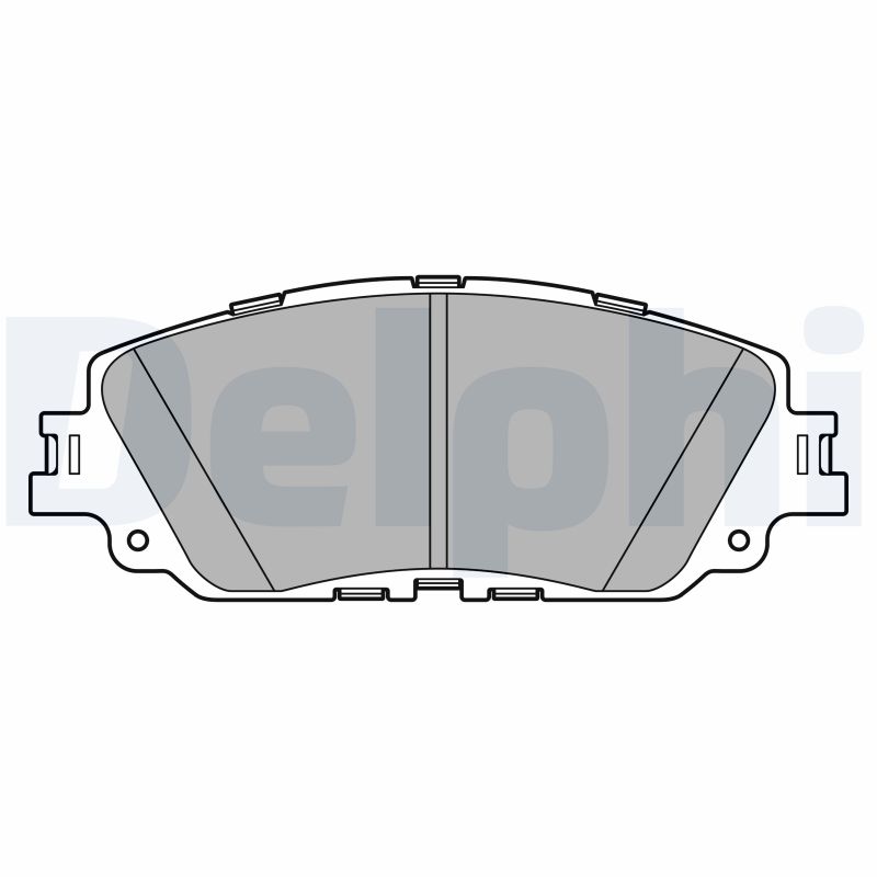 Set placute frana DELPHI LP3596