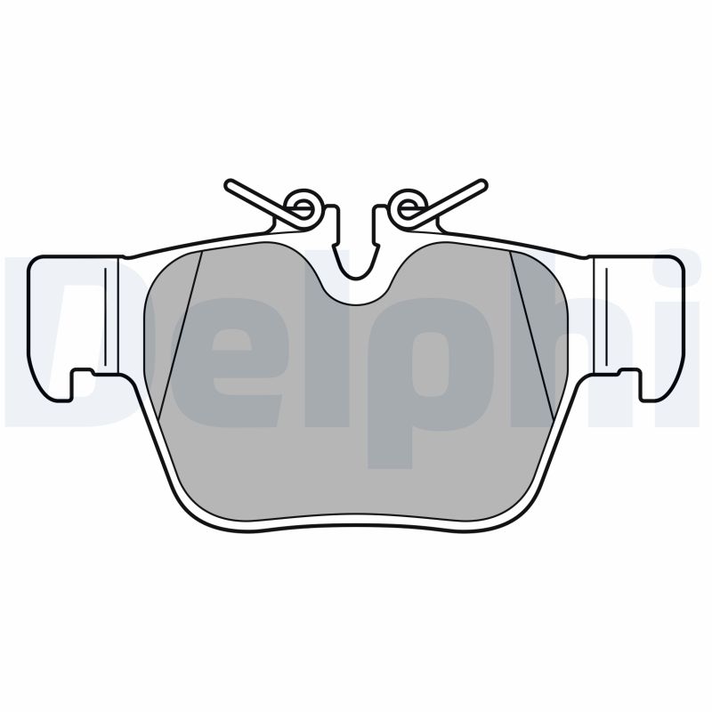 Set placute frana DELPHI LP3598