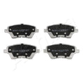 Set placute frana Ashika 50-00-0301