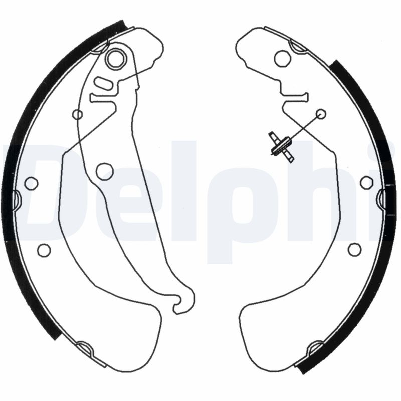 Set saboti frana de mana DELPHI LS1829
