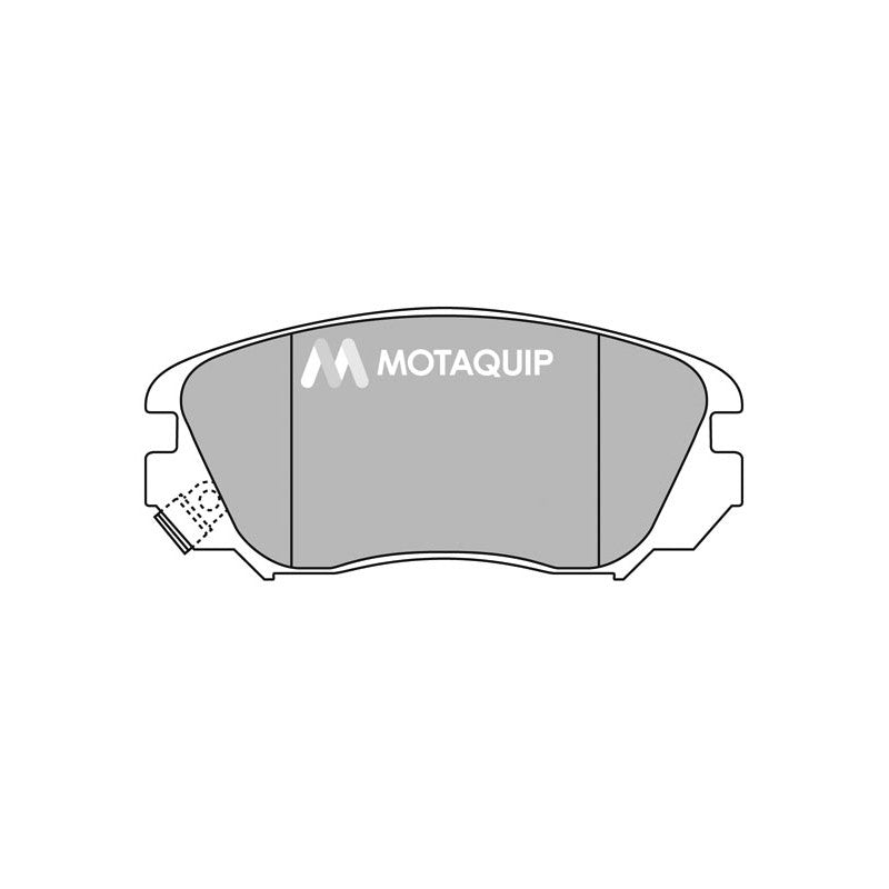 Set placute frana MOTAQUIP LVXL1393