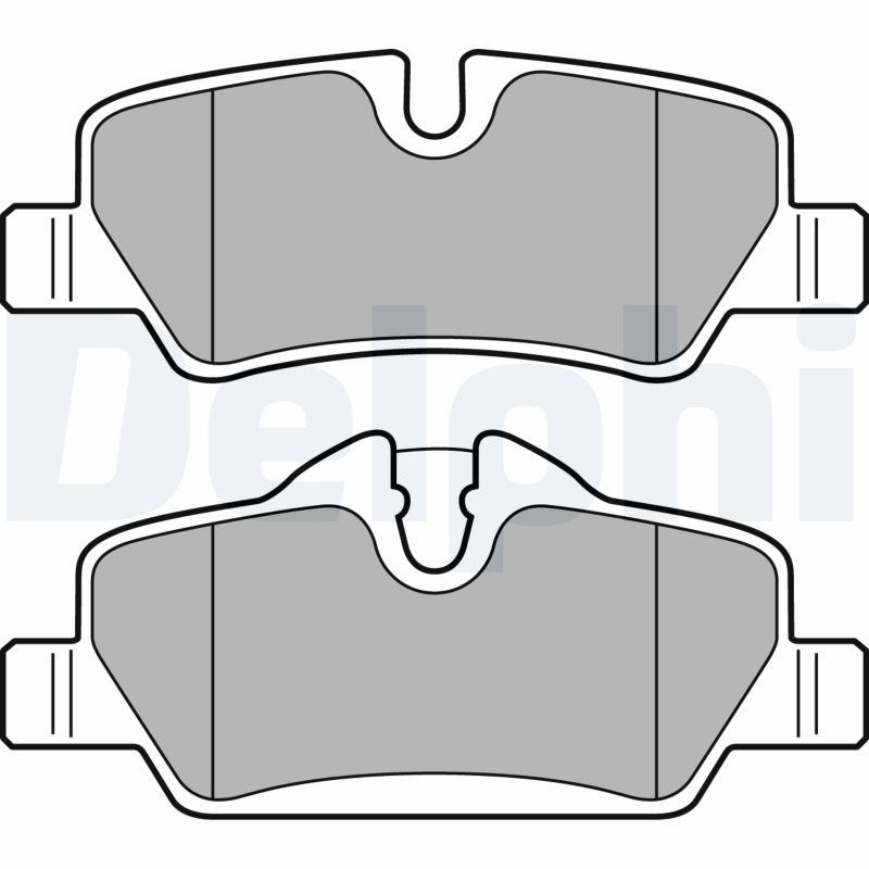Set placute frana DELPHI LP2762