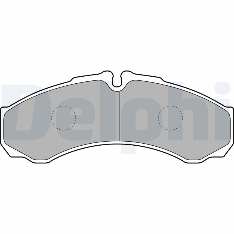 Set placute frana DELPHI LP1802