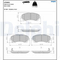 Set placute frana DELPHI LP3693