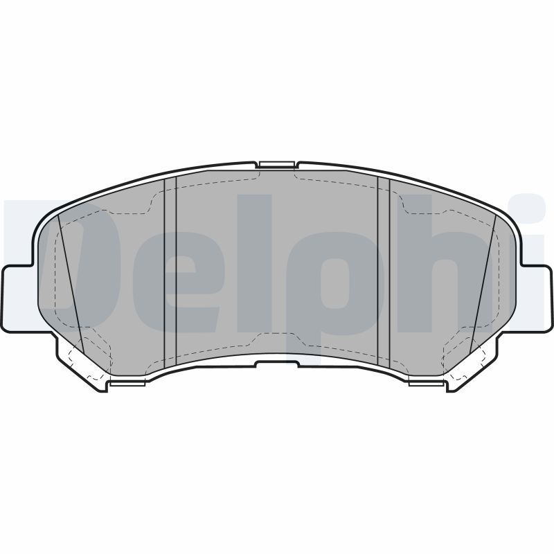 Set placute frana DELPHI LP2031