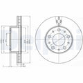 Disc frana DELPHI BG4059