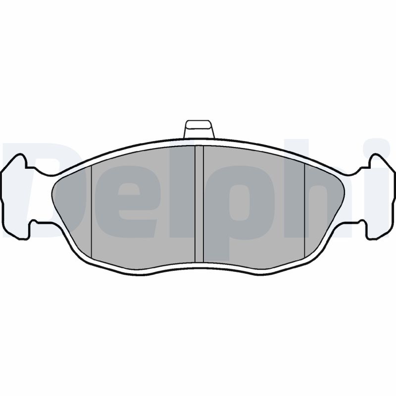 Set placute frana DELPHI LP1597