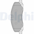 Set placute frana DELPHI LP2082
