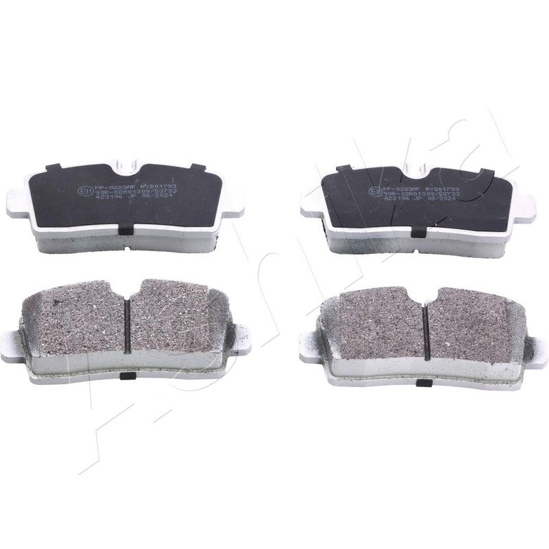 Set placute frana Ashika 51-00-0223