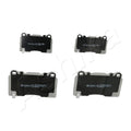 Set placute frana Ashika 50-05-510